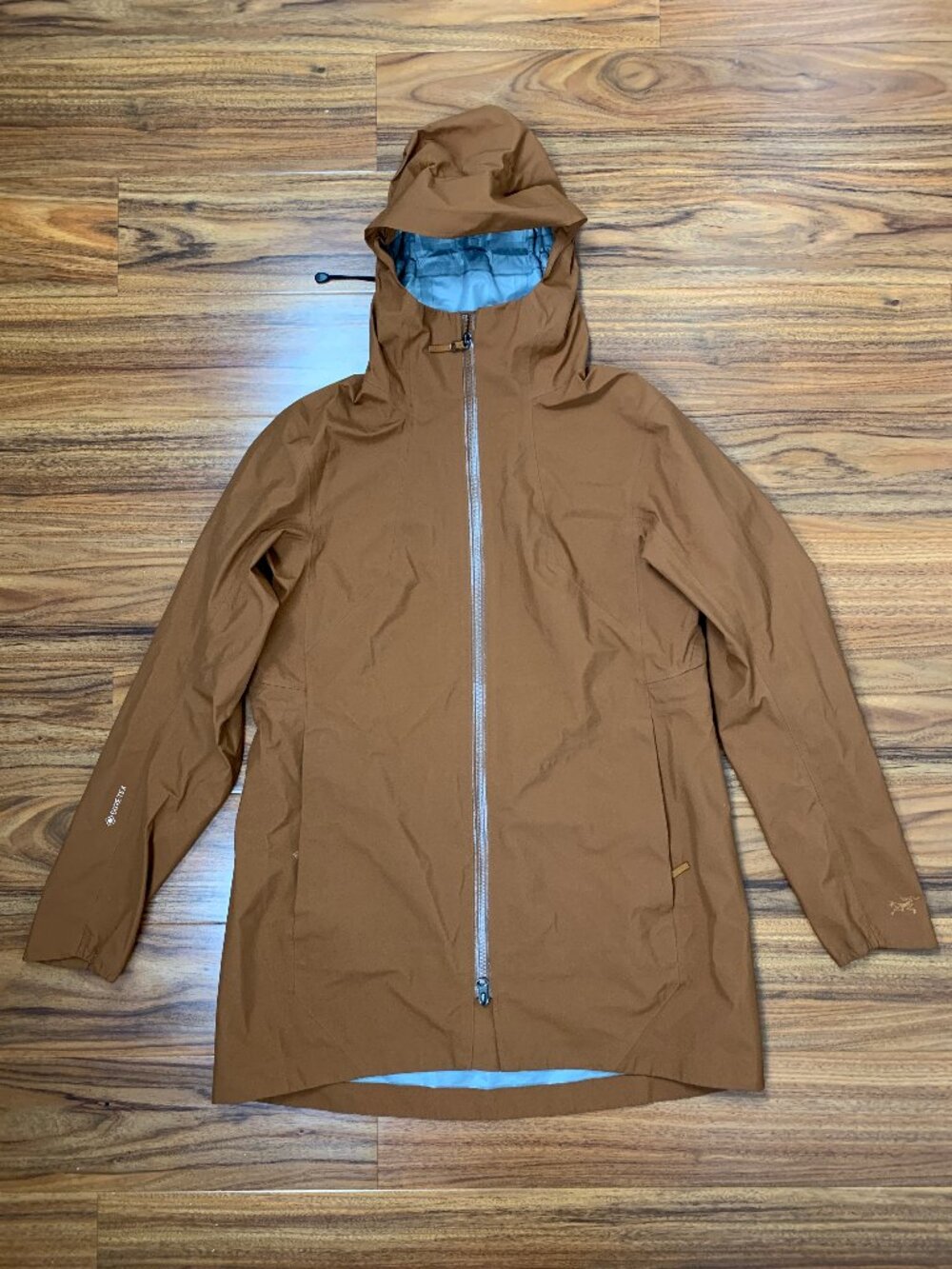 Arc'teryx Codetta Next Gen Gore-Tex Coat Women's Small Brown